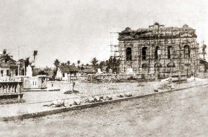 Construção do Teatro Deodoro em 1907