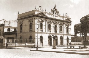 Teatro Deodoro na década de 1950