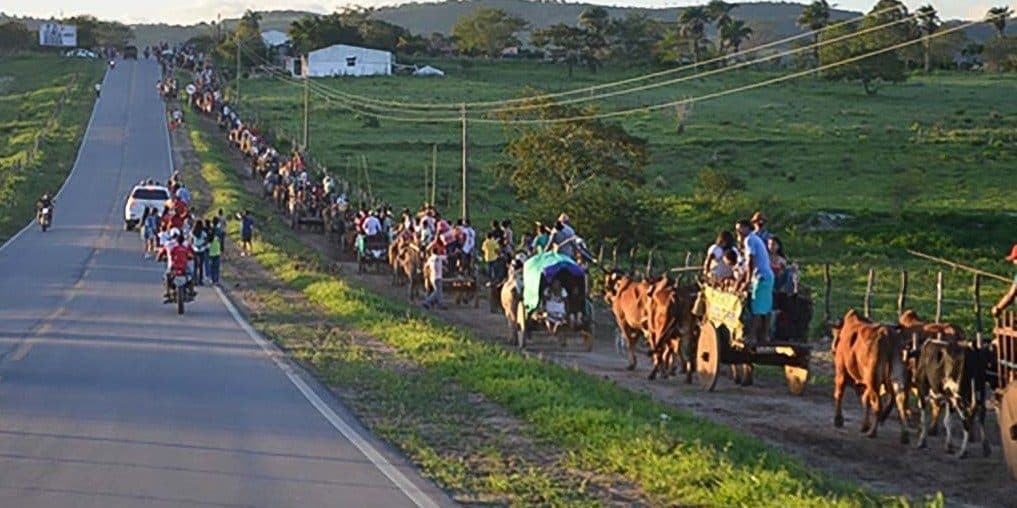 Inhapi e o maior encontro de carros de boi do Mundo