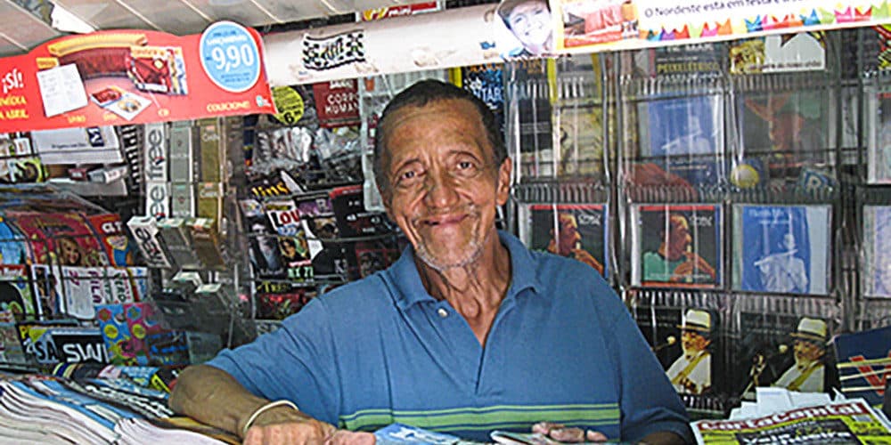 Gesivan Rodrigues e a banca de revistas mais democrática de Maceió