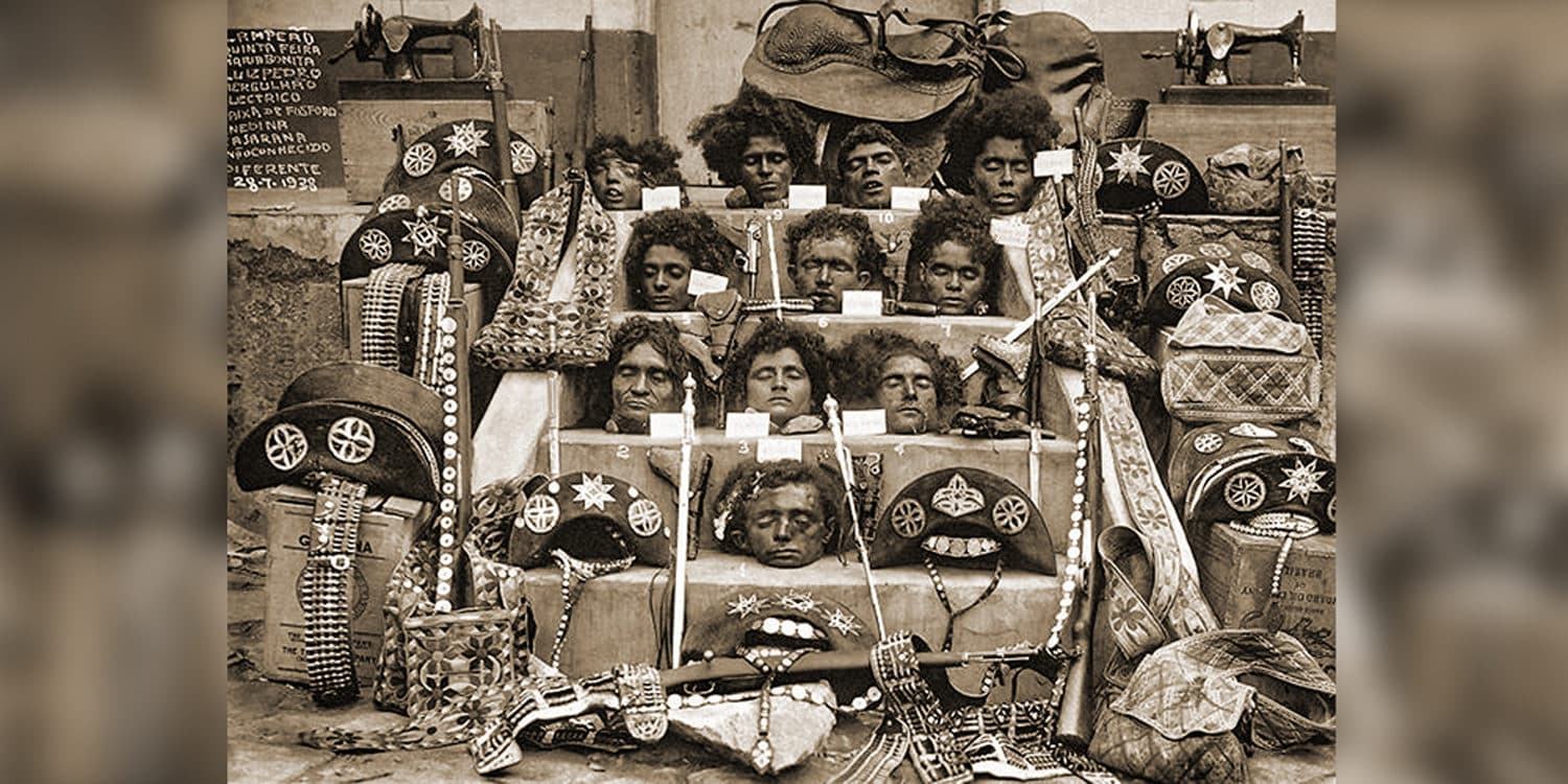 Cabeças dos cangaceiros chegam a Maceió em 1938